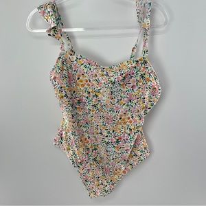 Kona Sol Floral One Piece Swimsuit